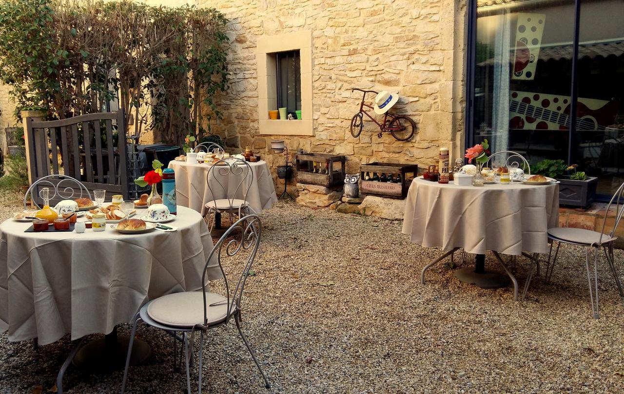 Le Clos Des Aramons Bernis Exterior foto