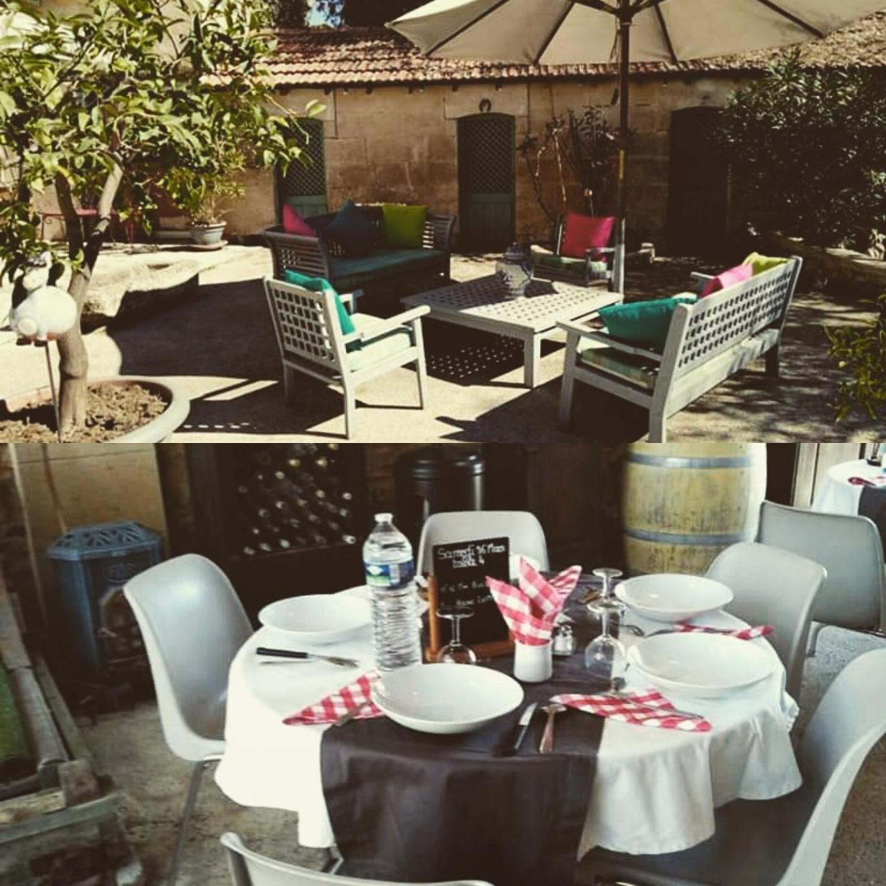 Le Clos Des Aramons Bernis Exterior foto